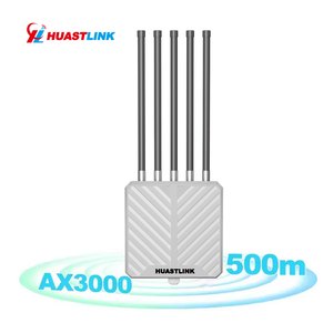 Extensor <span class=keywords><strong>Wifi</strong></span> Huastlink AX3000 <span class=keywords><strong>Wifi</strong></span> 6 Punto de acceso de largo alcance para exteriores Banda dual Wifi6 3000Mbps IP67 <span class=keywords><strong>Wifi</strong></span> <span class=keywords><strong>Router</strong></span> - Product Image 2