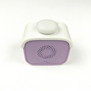 2026 New arrival Premium alarm <b>clock</b> AI voice dialog <b>white</b> noise for bedroom - Product Image 2