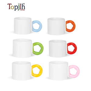 Topjlh Vente <span class=keywords><strong>en</strong></span> <span class=keywords><strong>gros</strong></span> <span class=keywords><strong>Tasse</strong></span> <span class=keywords><strong>en</strong></span> céramique personnalisée 250 ml avec poignée tournesol, <span class=keywords><strong>impression</strong></span> <span class=keywords><strong>photo</strong></span> et logo personnalisés, <span class=keywords><strong>tasse</strong></span> vierge pour sublimation <span class=keywords><strong>en</strong></span> <span class=keywords><strong>gros</strong></span> - Product Image 2