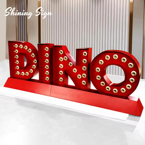 Letras Metálicas Luminosas al por Mayor, Letras LED Multicolores, Letrero Luminoso Personalizado - Product Image 2