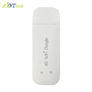 Modem USB Portabel 4G LTE, Modem USB SIM Nirkabel 150Mbps Mini UFI Dongle Router 4G WiFi