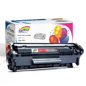 Cartuccia Toner Hongtu Q2612A <span class=keywords><strong>per</strong></span> <span class=keywords><strong>Stampanti</strong></span> <span class=keywords><strong>Laser</strong></span> <span class=keywords><strong>HP</strong></span> 1010, 1012, 1015, 1018, 1022 - Stampa in Bianco e Nero di Alta Qualità - Product Image 3
