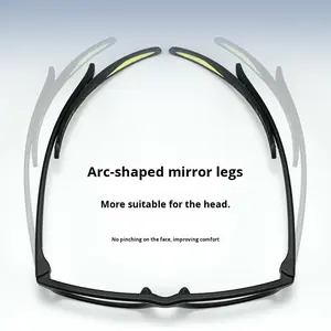 Lunettes de lecture unisexes ultra-légères <span class=keywords><strong>Wuchang</strong></span> W684, montures de lunettes carrées à monture intégrale, tendance, décontractées, anti-reflets, pour l'extérieur - Product Image 4