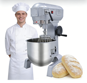 New Automatic Low Noise 40L Stainless Steel Bowl <strong>Mixer</strong> Grinder Cake <strong>Mixer</strong> Blender Kneading Hook Egg Beater Flat Flour Milk - Product Image 1