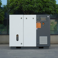 Compresseur d'air rotatif à vis silencieux Latelas 250 kW, machine de compression d'air à pression stable