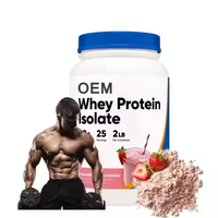 Suplemento de Proteína de Suero de Leche Sin Azúcar, Sin Cafeína y Antioxidante, Precio de Fábrica OEM, para el Crecimiento Muscular de Adultos, Nutrición Deportiva