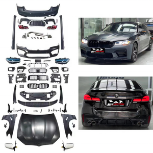 Nueva llegada 2010-2017 Año 5 SERIES F10/F18 actualización <span class=keywords><strong>2023</strong></span> G30/G38 <span class=keywords><strong>M5</strong></span> CS Kit de conversión de coche CS capó delantero labio trasero difusor - Product Image 4