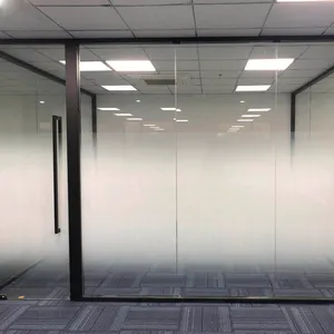 Self Adhesive Window Film White Dot Gradient Fasara Decorative Semi-Privacy Shield One Way Gradient Glass Film For Office