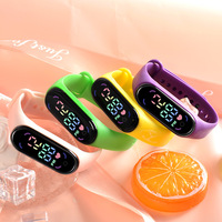 Jam Tangan Anak Harga Pabrik Murah, Promo Terlaris, Hadiah Populer, Desain Baru, Jam Tangan Elektronik Silikon, Jam Tangan Olahraga LED