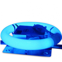 Lampe fluorescente circulaire anti-moustiques FLT, lumière UVA 365nm