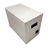 Caisses et armoires de fabrication de tôle sur mesure fabriquées avec précision avec des trous percables à partir des données fournies