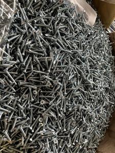 Vis autoforeuse galvanisée à empreinte cruciforme en acier au carbone Tête CSK fraisée disponible Mesure métrique en pouces - Product Image 6