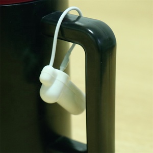 100 pcs Trắng ABS nhựa e-bit an ninh bút chì thẻ với dây buộc AM 58kHz <span class=keywords><strong>EAS</strong></span> thẻ cứng cho quần áo chống trộm - Product Image 3