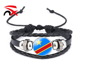 Ensemble d'accessoires de football pour supporters de la <span class=keywords><strong>République</strong></span> <span class=keywords><strong>démocratique</strong></span> <span class=keywords><strong>du</strong></span> <span class=keywords><strong>Congo</strong></span> pour la Coupe <span class=keywords><strong>du</strong></span> Monde de football 2026 : Casquette, Bracelet, Bandeau, <span class=keywords><strong>Drapeau</strong></span> <span class=keywords><strong>du</strong></span> <span class=keywords><strong>Congo</strong></span> - Product Image 5
