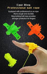 Vente flash Mini <span class=keywords><strong>yoyo</strong></span> de compétition pour enfants avec balle lumineuse 3 tours de tambour en alliage métallique aluminium Jouet amusant pour enfants - Product Image 4