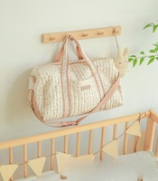 Ensemble de sacs à langer matelassés personnalisés pour bébé, sac de voyage pour maman, tapis à langer, organiseur de poussette, pochette pour lingettes humides avec logo personnalisé OEM ODM