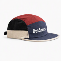 Casquette de camping en nylon à séchage rapide, colorée, respirante, pour la course en plein air, le camping, le baseball, chapeau de soleil sportif avec broderie personnalisée