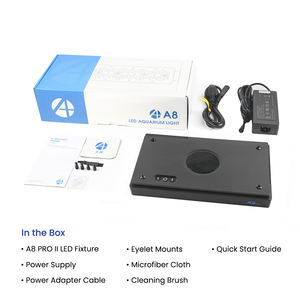 A8 PRO II Max con <span class=keywords><strong>Kit</strong></span> da appendere o staffa 240W <span class=keywords><strong>CREE</strong></span> <span class=keywords><strong>LED</strong></span> Full Spectrum WiFi controllo della luce marina della barriera corallina dell'acquario - Product Image 6