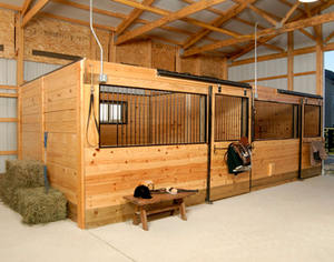 Nouveaux styles 2026 de portes coulissantes d'entrée pour écuries de chevaux en acier inoxydable blanc galvanisé à chaud, personnalisables pour la <span class=keywords><strong>location</strong></span> d'écuries - Product Image 3