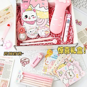Cute Cat Family Gift Set Adorable Stationery <b>For</b> Kids Back To School <b>Birthday</b> <b>Present</b> - Product Image 2