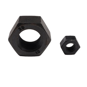 Écrou et boulon hexagonaux lourds en acier noir oxydé ASTM A194 <span class=keywords><strong>2H</strong></span> Gr8, fabriqués en Chine - Product Image 2