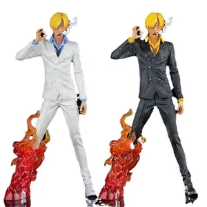 Hochwertige Großhandel Pvc Action Animation Figur Kunststoff-Spielzeug einteilig blutige Sanji-Figur