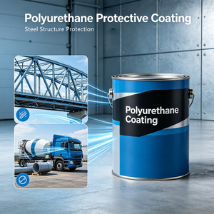 Hsea PU 770 High Gloss Polyurethane Coating, Weather Resistance PU Polyurethane Paint for Steel Structure Surfaces - Product Image 2