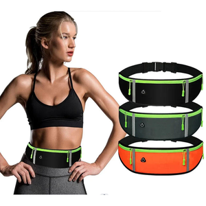 Riñonera Deportiva Unisex Personalizada, Nueva, Mini, Impermeable, de Nailon, con Cierre de Cremallera, Logotipo y Patrón, para Correr, Almacenamiento de Teléfono - Product Image 6