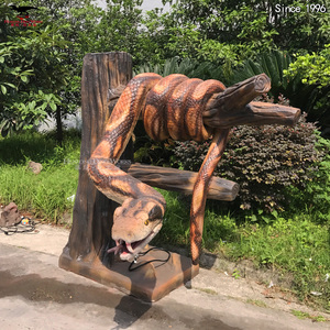 Thiết bị phiêu lưu công viên rừng động vật mô phỏng Kích thước cuộc sống mô hình động vật mô phỏng động vật rắn animatronic - Product Image 2