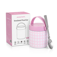 Meilleures ventes : Thermos alimentaire isotherme en acier inoxydable à double paroi pour le stockage des aliments