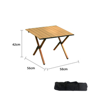 Egg Roll Tisch Koreanischer BBQ-Grilltisch Party-Stühle und -Tische Tragbarer Outdoor-Esstisch und Stuhl-Set Klappbarer Campingtisch
