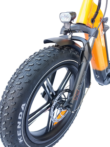 QUEENE/Entrepôt UE ou OEM Vélo électrique à gros pneus 20*4.0 à grande puissance, vélo électrique à gros pneus/vélo à neige/vélo électrique - Product Image 4