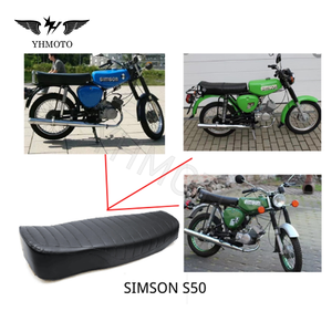 ผ้าคลุมเบาะมอเตอร์ไซค์ YHMOTO หนัง PU สำหรับ Simson S50 S51 Enduro Motorrad - Product Image 4