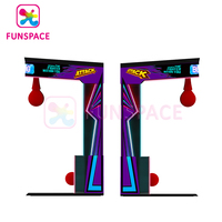 Funspace Arcade Game Machine à poinçonner et à donner des coups de pied à pièces pour tous les âges