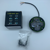 Luz LED para Auto, Motocicleta, Vehículo Todoterreno, Luz Auxiliar de Conducción, Luz Antiniebla, Luz de Trabajo con Luces Altas y Bajas Intermitentes