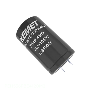 Condensateur original CAP ALUM SNAP-IN 105C à montage traversant PEH536PBE4120M2 1,2 µF - Product Image 1