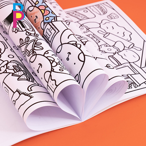 Libros para Colorear para Niños, Impresión Personalizada, <span class=keywords><strong>Libro</strong></span> <span class=keywords><strong>de</strong></span> Actividades <span class=keywords><strong>de</strong></span> Dibujo, Tapa Blanda, a Todo Color, Producción para la Relajación - Product Image 3