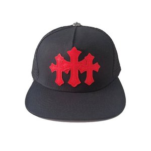 Casquette de baseball unisexe brodée style hip-hop avec visière plate et filet respirant – Tendance et élégante - Product Image 6