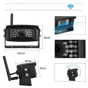 1080P Câmera traseira sem fio do carro Night Vision <span class=keywords><strong>Monitor</strong></span> impermeável IR Invertendo Backup AHD Van Truck <span class=keywords><strong>Rear</strong></span> <span class=keywords><strong>View</strong></span> Câmera de segurança - Product Image 3