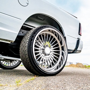 Jantes forgées Super Single en aluminium 6061-T6 de 20, 22, 24, 26, 28, 30 pouces, PCD 8X180, 8X170, 6X139.7 pour pick-up et <span class=keywords><strong>SUV</strong></span>, jantes personnalisées - Product Image 2