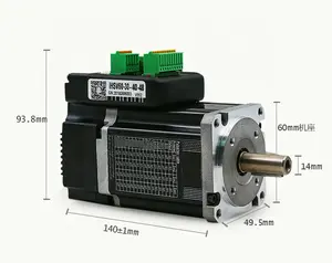Servomotor integrado con codificador de línea, servomotor iHSV60-30-40-48 de 400W, 48VDC, 3000rpm, 1000 nm