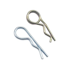 R <b>Pin</b> Spring <b>Pin</b> Zinc Plated Q235 Steel Grade A Level 8.8 Round Head General Use Construction Industry - Product Image 1