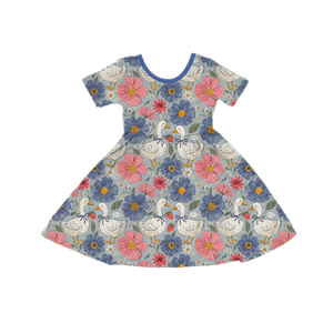 Vestidos de Verano para Niñas con Estampado Western, Cómodos, al por Mayor, Precio de Fábrica, Ropa para Hermanas, Boutique Infantil - Product Image 3