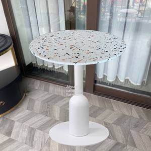 เก้าอี้โต๊ะยาวแบบทันสมัยสำหรับรับประทานอาหารสำหรับพักผ่อนกาแฟเฟอร์นิเจอร์กลางแจ้งเชิงพาณิชย์สำหรับร้านอาหารตะวันตกสำหรับขนมชานม - Product Image 4