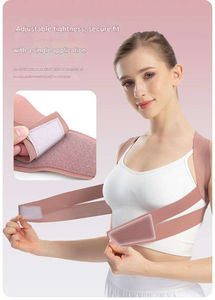 Gilet orthopédique unisexe pour la correction de la cyphose de la colonne vertébrale supérieure, sculpteur corporel élastique, correcteur de posture, usine OEM - Product Image 4