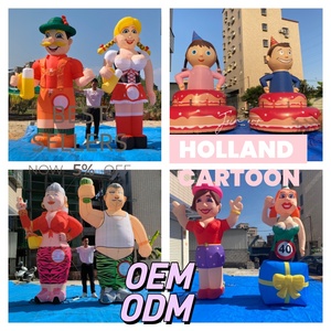 AIRFUN al aire libre Países Bajos títere hombre de pie en barril de <span class=keywords><strong>vino</strong></span> publicidad decoración inflable muñeca con números desmontables - Product Image 4