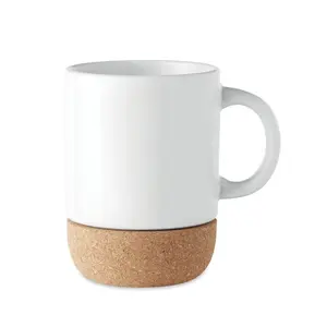 Tazza SUBCORK in ceramica con base in sughero, merchandising personalizzato - Product Image 5