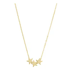 Best Seller Full Moon 14K Gold Silver Plated Layered Pendant Handmade Stars Chokers Necklaces for Women