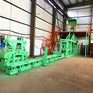 CCM billet casting machine for producing 60-180mm square billet and round billet vertical type