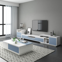Meuble TV, meuble TV, mélamine MDF, table basse, salon